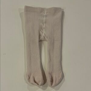 Carter’s Ribbed Tights in white 9 month